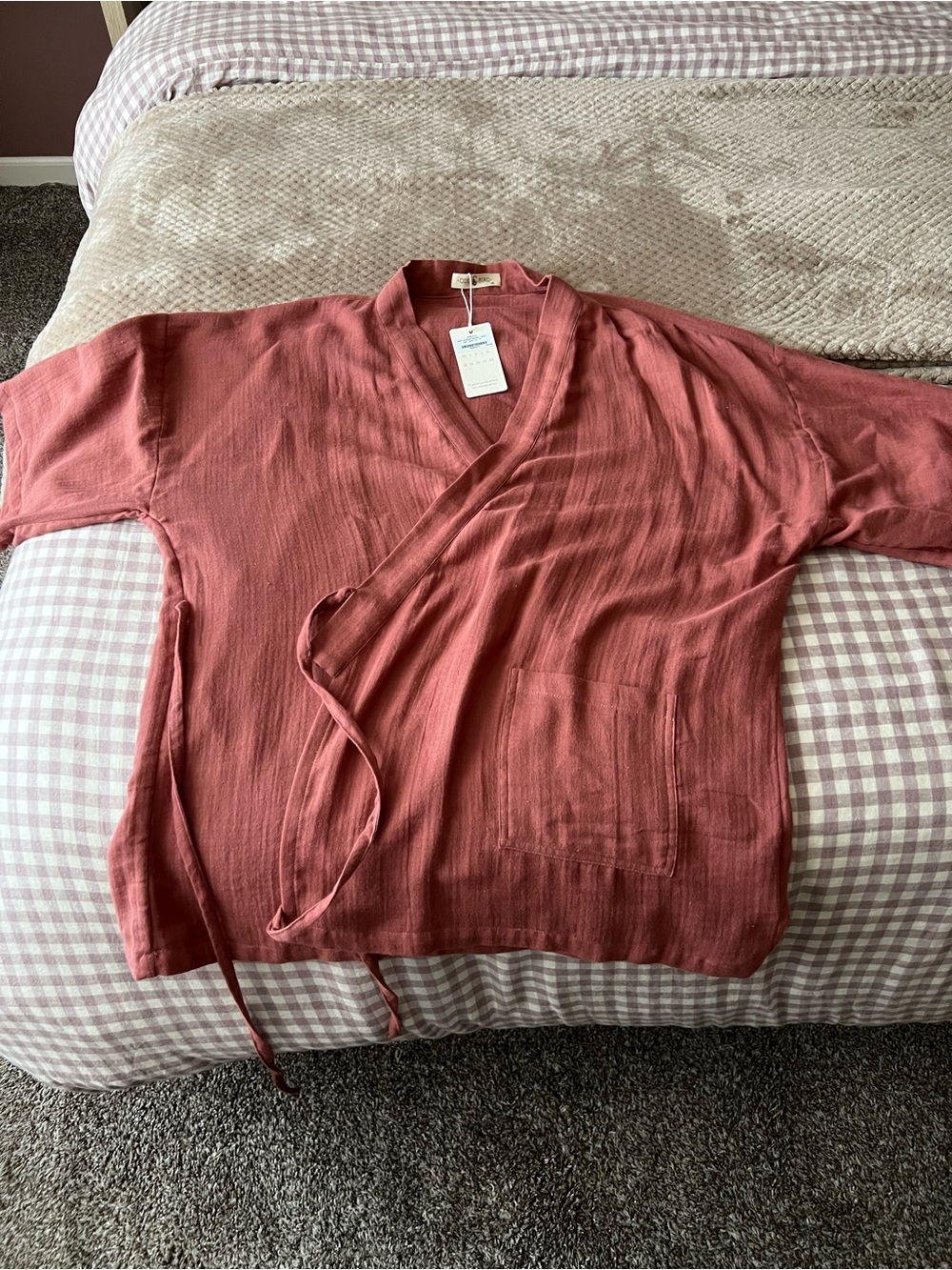 Oddbird Co Canyon Rose Kardeş Wrap Top